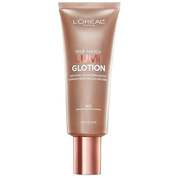 L'Oreal Paris Makeup True Match Lumi Glotion, Natural Glow Enhancer, Illuminator Highlighter, Bronzing Drops For a Sun-Kissed Glow,