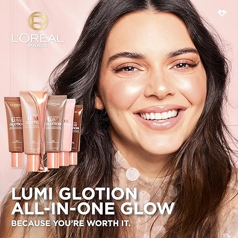 L'Oreal Paris Makeup True Match Lumi Glotion, Natural Glow Enhancer, Illuminator Highlighter, Bronzing Drops For a Sun-Kissed Glow,